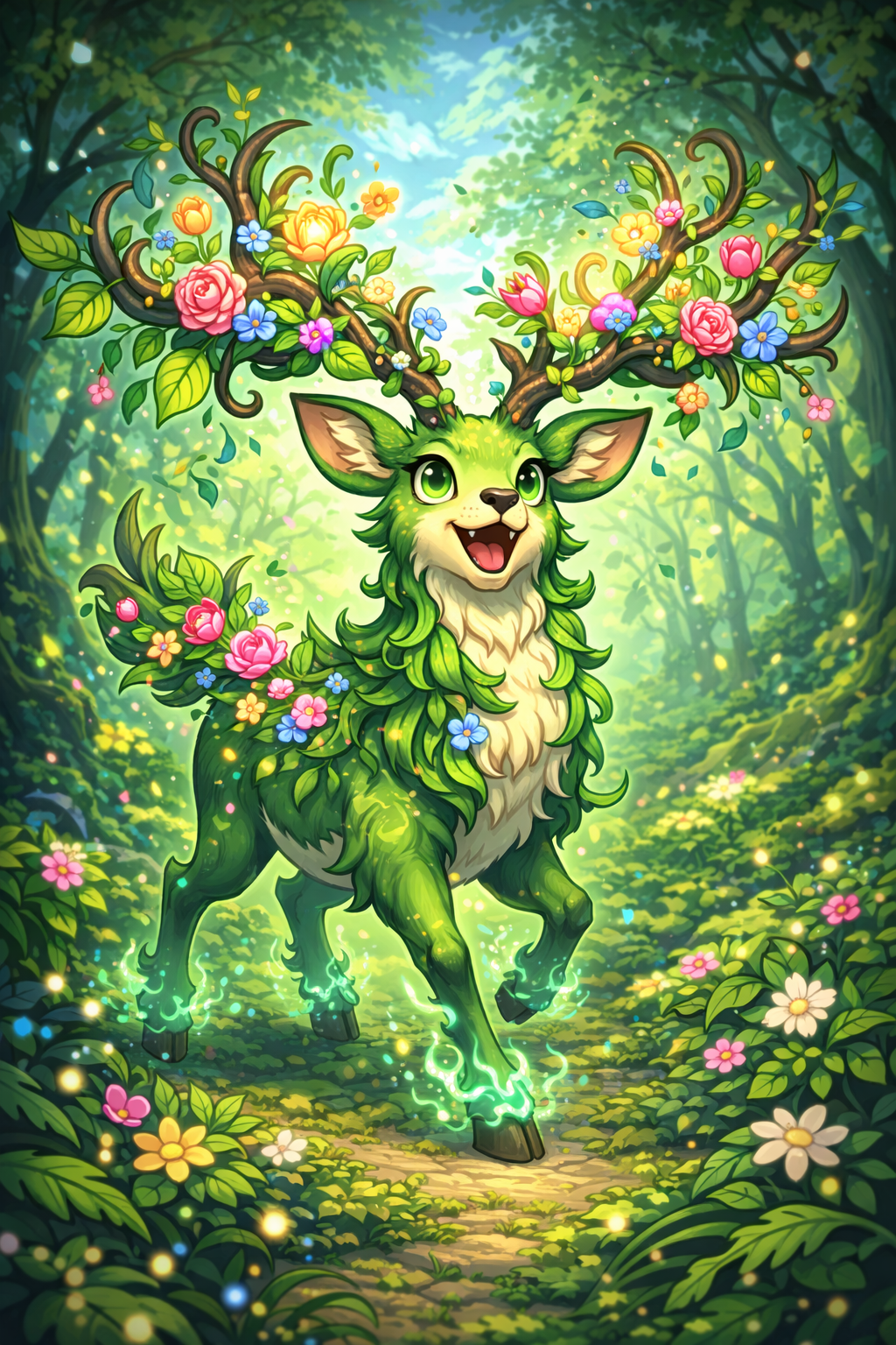 bloomhorn full character render